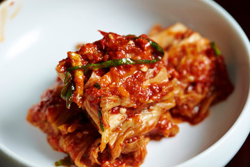 Kimchi, Korean spicy fermented pickles 