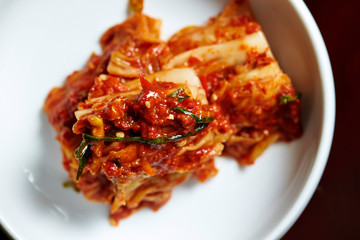 Kimchi, Korean spicy fermented pickles 