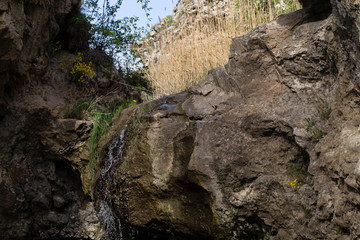 Fototapeta na wymiar View of the cliff.