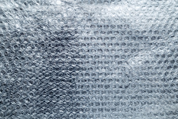 Packing air bubble wrap.