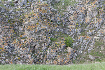 View of the cliff.
