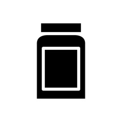 Bottle Pill-Capsule icon vector