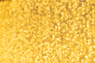 abstract defocused blurred gold background, christmas