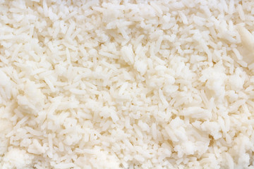 steamed rice for background