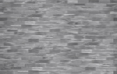 Brick shaped gray wood tiles plank, seamless texture