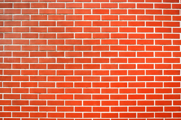 Red brick wall texture background material of industry building construction. for design
