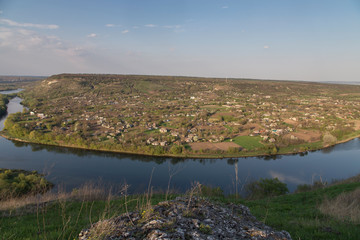 Obraz premium Beautiful view of the river.