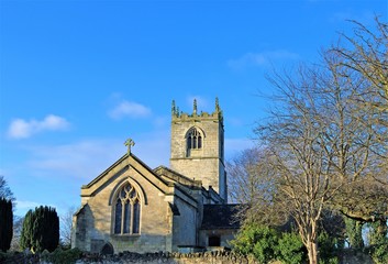 Fototapeta na wymiar St James Church, Braithwell, Rotherham, England
