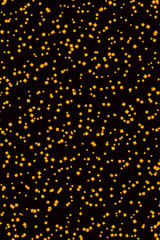 Vector Abstract shiny color gold stars design element with glitter effect on dark background.