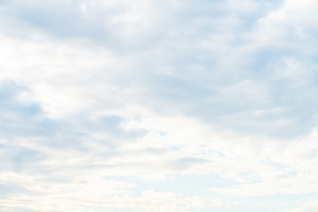 Blue sky with cloud sunny say