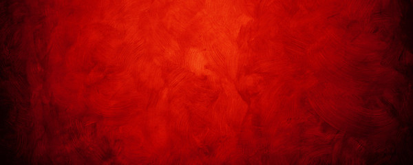 red grunge background wall.