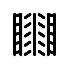 car tire rim icon with line style