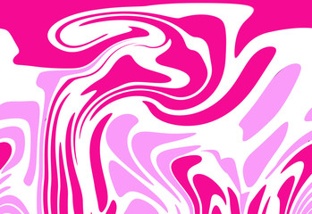 Abstract art in pink. Beautiful modern vibrant Background art composition for wall fabric web page . Clip art original illustration.