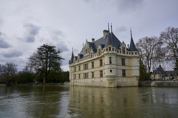 Fototapeta na wymiar Chateaux de la Loire 2018
