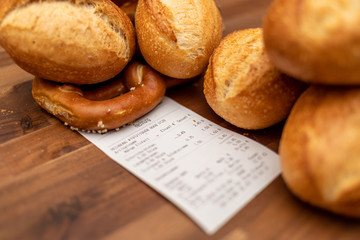 Einführung der Kassenbonpflicht auch beim Bäcker
