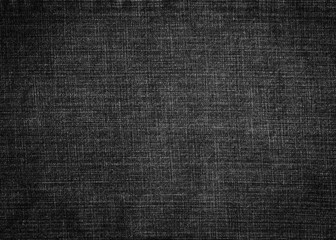 Image of black jeans texture background.
