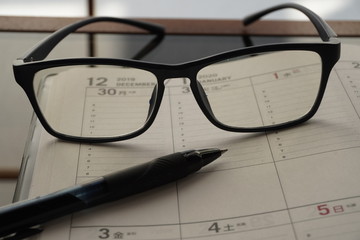 黒縁メガネと日記帳５