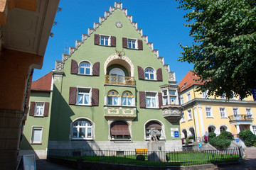 Haus im Jugendstil in Donaueschingen im Schwarzwald / Deutschland