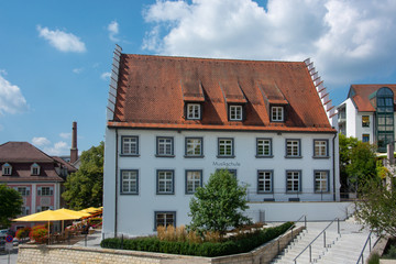 Musikhaus in Donaueschingen im Schwarzwald/ Deutschland