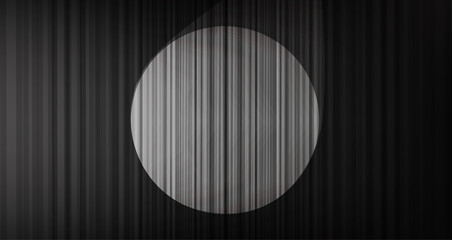 Vector black curtain background with Stage light,Hight Quality and modern style.
