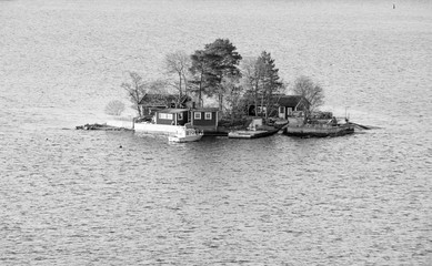 a small nameless island of a Vast Archipelago. Stockholm. Sweden.