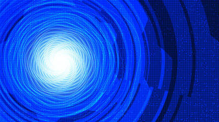 Future digital Teleport Warp Spiral Technology System Background,Network Concept design,Vector illustration.