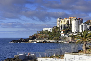 City of Funchal, Madeira island, Portugal 