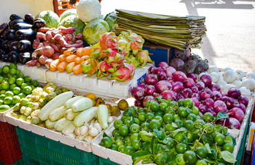 Frisches Obst und Gemüse