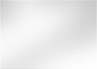 Abstract monochrome half-tone. Black and white print pattern