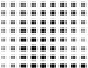 Abstract monochrome half-tone. Black and white print pattern