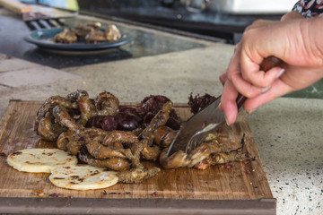Cutting Meat