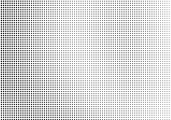 Abstract monochrome half-tone. Black and white print pattern