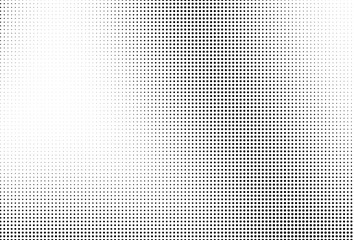 Abstract monochrome half-tone. Black and white print pattern