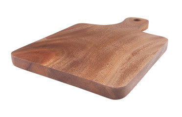 Cutting board isolated on white background