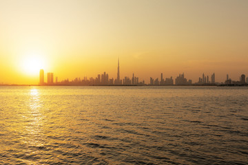 Fototapeta na wymiar Dubai Creek Harbour