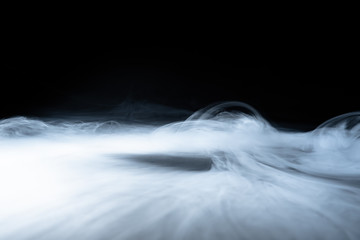 Smoke black &white for background