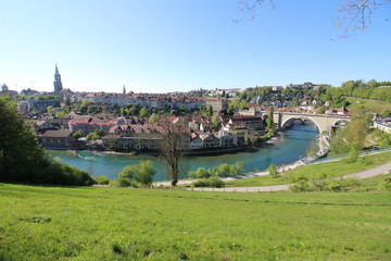 Fototapeta premium Aare in Bern - Schweiz