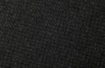 Black fabric texture, Cloth pattern background.