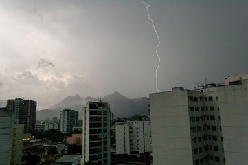electric discharge sky
