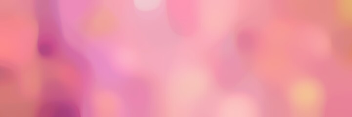 unfocused bokeh horizontal background with pastel magenta, light pink and mulberry  colors space for text or image