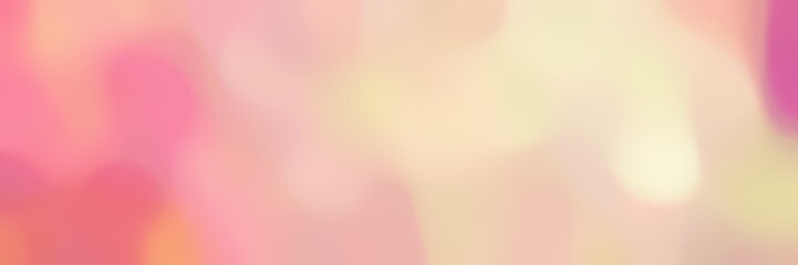 soft unfocused horizontal background with baby pink, wheat and light coral colors space for text or image