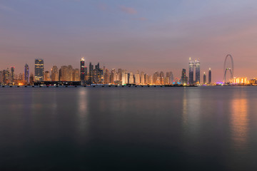 Fototapeta na wymiar Luxus Palm Island Dubai