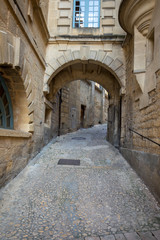 Fototapeta na wymiar the picturesque city of Sarlat la Caneda in Dordogne Department, Aquitaine, France