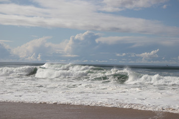 Ocean waves at Marina California state park