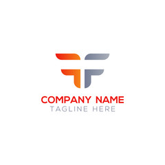 Fototapeta premium Initial FF Letter Linked Logo. Creative Letter FF Modern Business Logo Vector Template. FF Logo Design