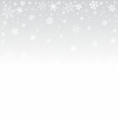 Christmas snowflakes pattern, greeting card.