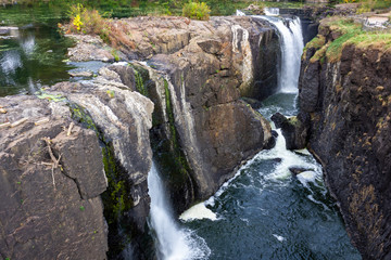 waterfalls New Jersey Paterson Great Falls National Historical Park new york usa