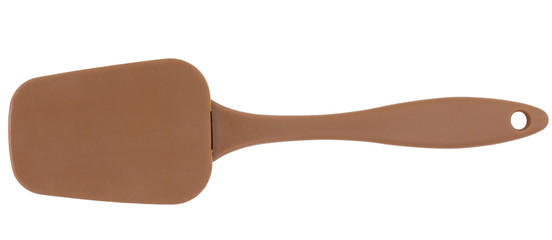 spade of frying pan on white