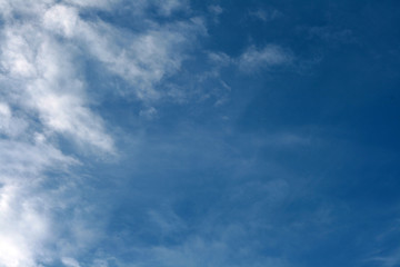 Fototapeta premium blue sky and white clouds