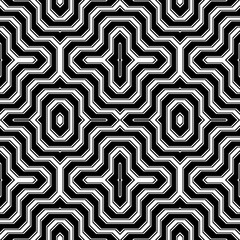 Design seamless monochrome stripy pattern